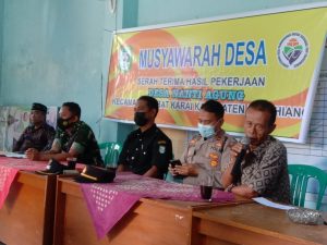 Pemdes Nanti Agung Kepahiang Gelar MDST TA 2021