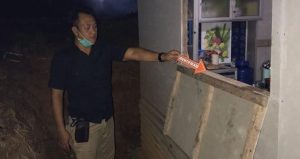 Polsek Air Besi Selidiki Kejadian Pencurian Warung