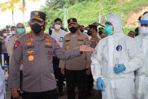 Cegah omicron lewat PPLN, Kapolri pastikan prokes dan karantina di PLBN entikong