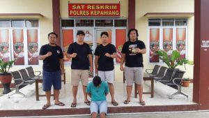 sempat masuk daftar DPO warga kelurahan Padang lekat ditangkap tim elang jupi polres kepahiang