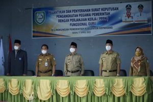 Bupati Kepahiang Lantik dan kukuhkan 30 pegawai pemerintah P3K pungsional guru