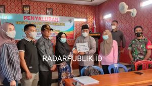Jelang lebaran 92 KPM desa kampung Bogor terima BLT-DD