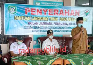 Jelang idul Fitri pemdes Sidorejo realisasikan BLT-DD kepada 50 KK sebagai KPM