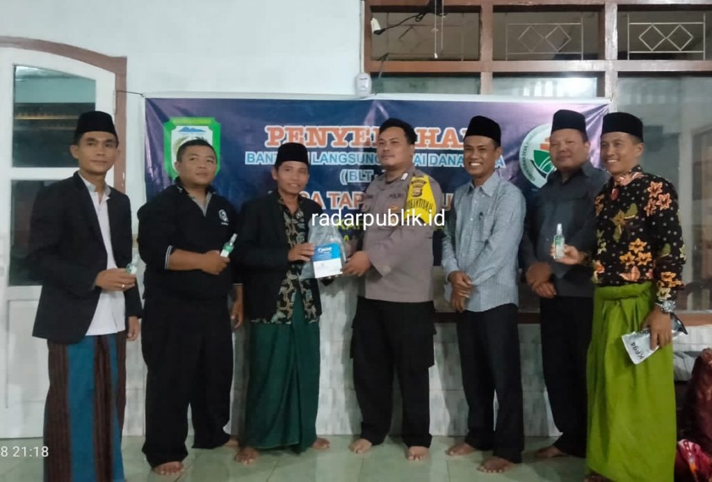 BLT-DD dicairkan H-2 lebaran 78 KPM desa tapak gedung merasa senang