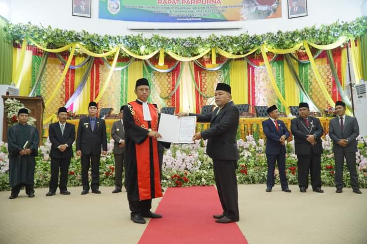 Ucap Sumpah Janji, Hariyanto,S.Kom.MM Resmi Jabat Waka II DPRD Kepahiang