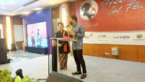 Sidarto Danusubroto dan Sandiago S.Uno Hadiri Halal Bihalal Perempuan Indonesia Maju.