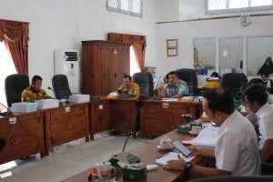 Rapat Kerja Badan Anggaran DPRD Pembahasan Raperda Pertanggungjawaban Pelaksanaan APBD Kabupaten Kepahiang Tahun 2021
