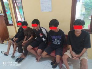 Polisi Amankan 5 Remaja Lakukan Penganiayaan, 1 Berstatus Pelajar