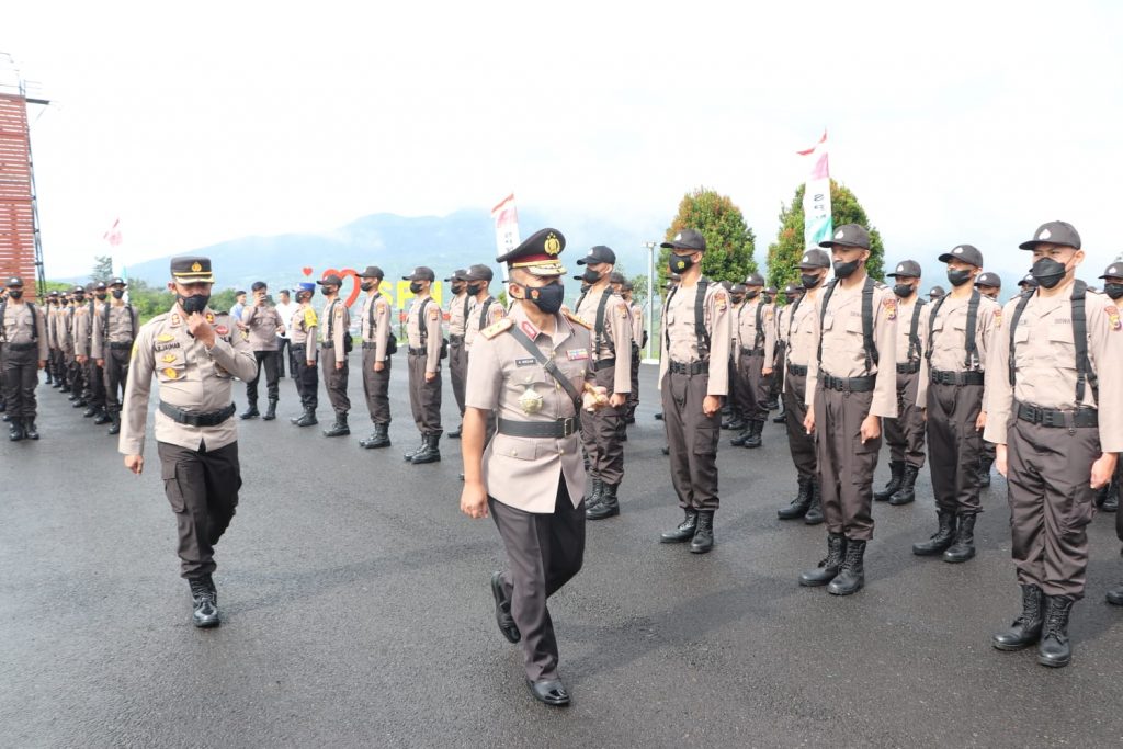 Kapolda Resmi Lantik 216 Siswa Ikuti Pendidikan Di SPN Polda Bengkulu