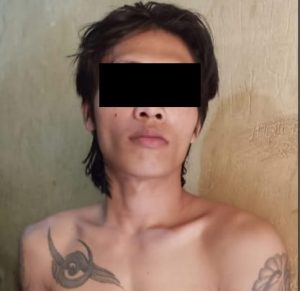 seorang pemuda pelaku jambret dibekuk tim Polsek teluk segara