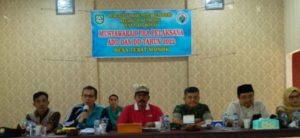 pemdes tebat monok gelar musyawarah pra pelaksanaan DD/ADD tahun anggaran 2022
