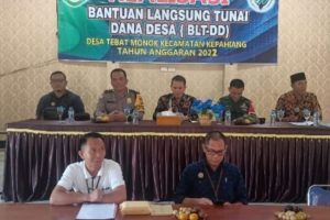 pemdes tebat monok sukses salurkan BLT-DD tahap II