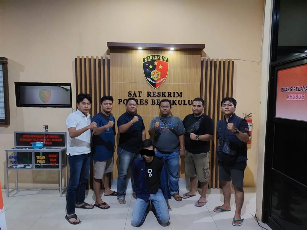Team Macan Gading Polresta Bengkulu Amankan Pelaku Penggelapan