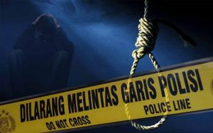 diduga habis bertengkar dengan pacar seorang pelajar gantung diri