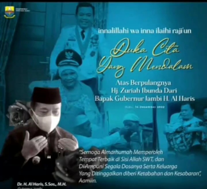 Ibunda Gubernur Jambi Tutup Usia, Kapolres Merangin Dan Staff Sampaikan Ucapan Belasungkawa