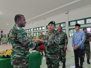 Keluarga Besar Kodim 0420/Sarko Sarolangun Selenggarakan Upacara Hari Juang TNI AD Ke 77