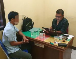 oknum wartawan kena OTT sat reskrim polres benteng