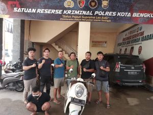 Polresta Bengkulu Amankan Pelaku Penggelapan Motor Yang Mengaku Anggota Polri