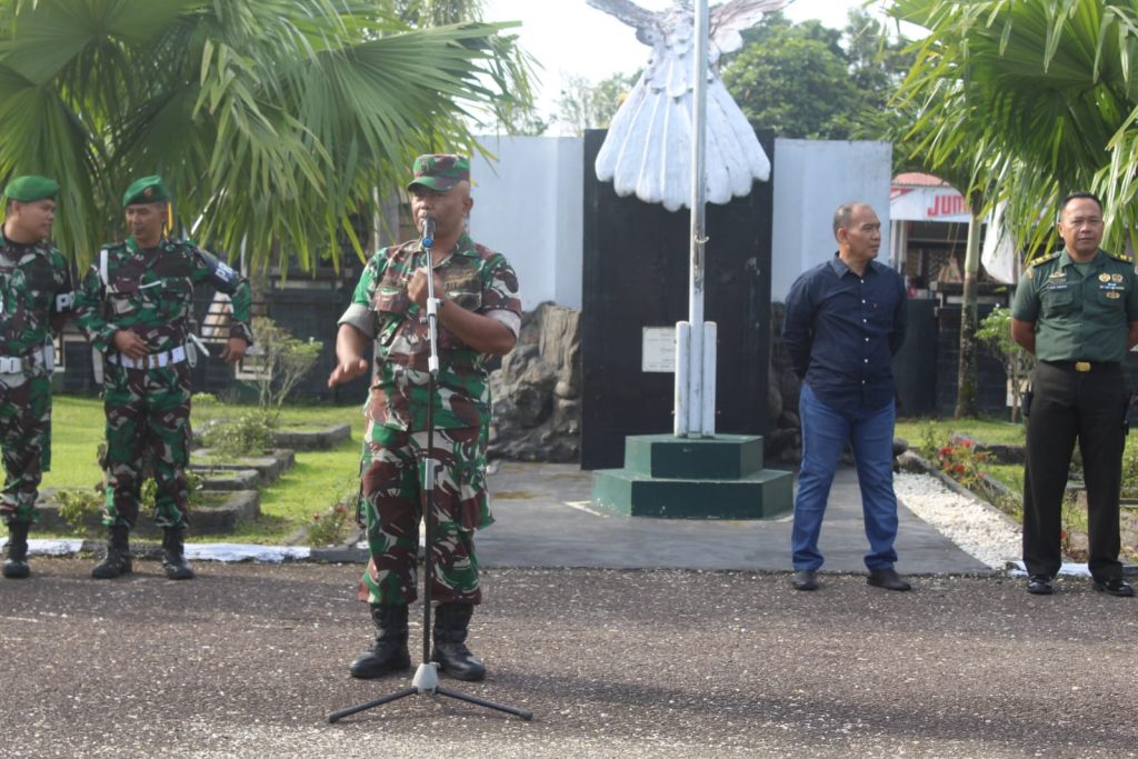 Kodim 0420 Sarko Gelar Apel Kendaraan Roda Dua