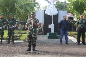 Kodim 0420 Sarko Gelar Apel Kendaraan Roda Dua