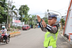 Wujud Polri Hadir Ditengah Masyarakat, Polres Kepahiang Polda Bengkulu Gelar Strong Point