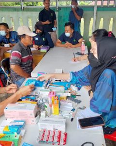 Jumat Sehat, Biddokes Polda Bengkulu Gelar Bhakti Kesehatan