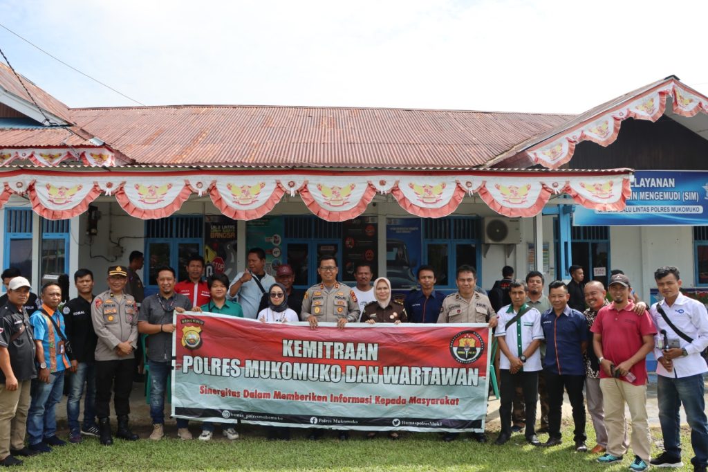 Kapolres Mukomuko Jalin Kemitraan Antara Polri Dan Insan Pers
