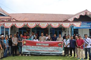 Kapolres Mukomuko Jalin Kemitraan Antara Polri Dan Insan Pers