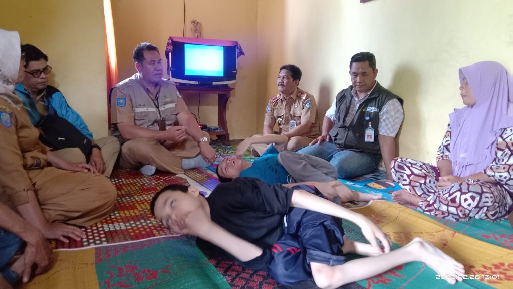 Penyandang Disabilitas Dikepahiang Dapat Perhatian KEMENSOS RI