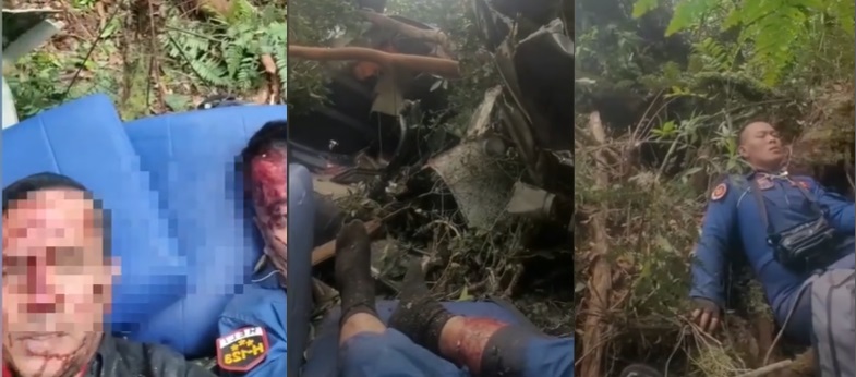 Helikopter Yang Ditumpangi Kapolda Jambi Mendarat Darurat Dibukit Tamia