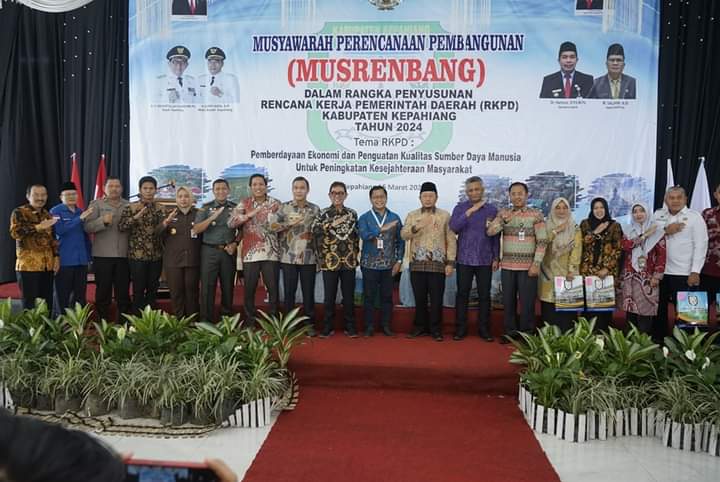 (Murenbang) RKPD Kabupaten Kepahiang TA.2024 Usung Tema Penguatan Ekonomi Dan SDM