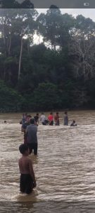 Breaking News! Batang Merangin Kembali Memakan Korban Satu Orang Santri di Kabarkan Hanyut di Limbur Merangin