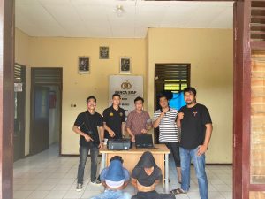 2 Orang Terduga Pelaku Pencurian Diamankan Personil Polsek Bermani Ilir