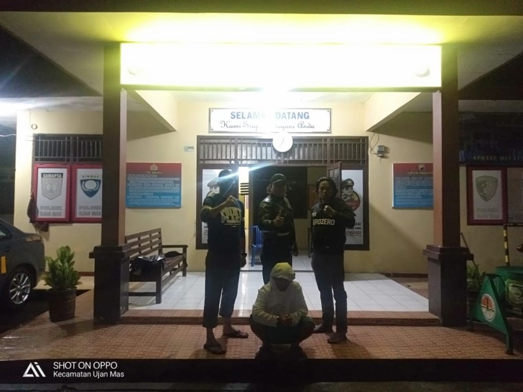 Polsek Ujan Mas Amankan DPO Kasus Pencurian