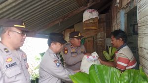 Polsek Kepahiang Bagikan 25 Paket Kemanusian Untuk Negeri