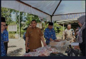 Tinjau Ketersediaan Sembako, Bupati Bungo Sidak Pasar Dan Bulog
