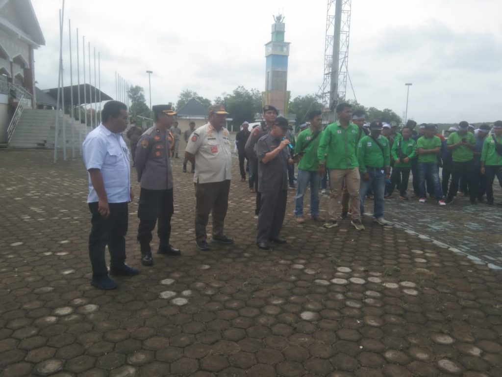 Bupati Bungo Beserta Jajaran Polres Bungo Ikut Hadir Dalam Memperingati Hari Buruh Nasional