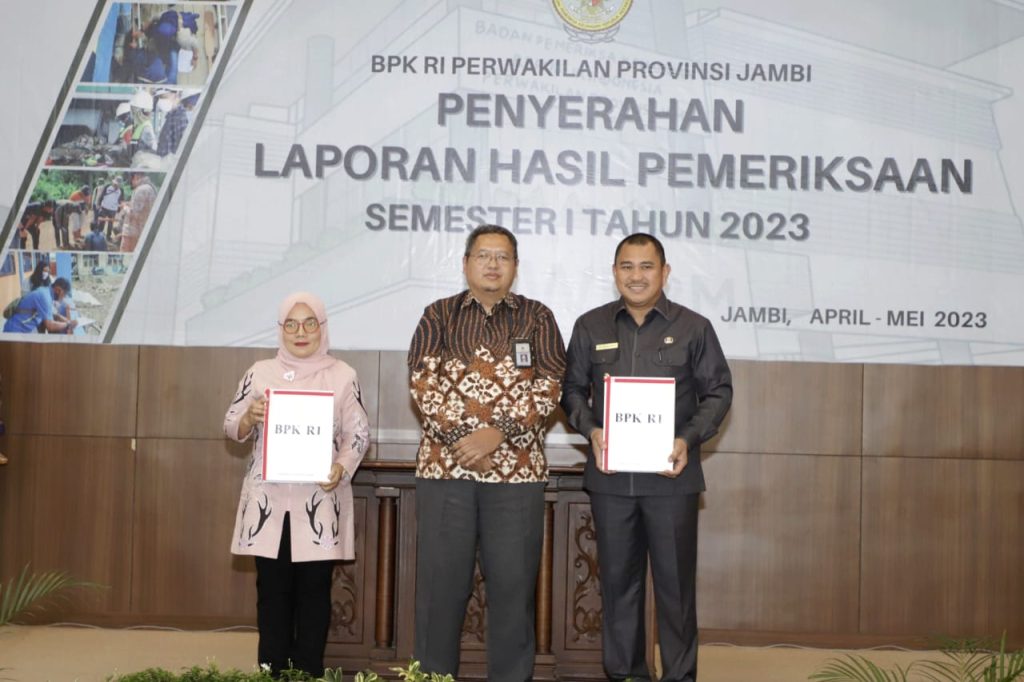 Pemkab Bungo Kembali Terima Opini WTP Dari BPK-RI