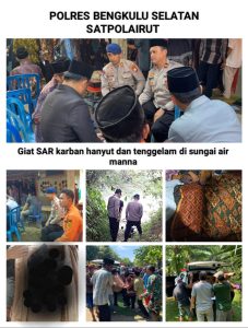 Bersama Team Gabungan, Personil Polsek Pino Berhasil Temukan Korban Hanyut Disungai