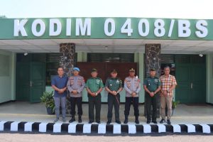 Perkuat Soliditas, Kapolres BS Kunjungan Silahturahmi Ke Kodim 0408