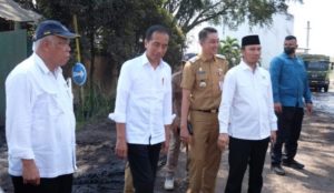 Gubernur Jambi Al Haris Dampingi Presiden Sidak Inspratruktur Yang Ada Dijambi
