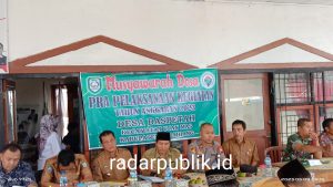 Musyawarah Pra Pelaksanaan Kegiatan, Kades Daspeta Harapkan Ini