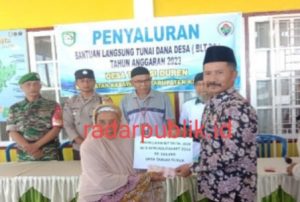 Pemdes Tangsi Duren Realisasikan BLT-DD Tahap Satu