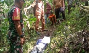 Breaking News….., Mayat Laki-laki Ditemukan Diperkebunan Desa Batu Bandung