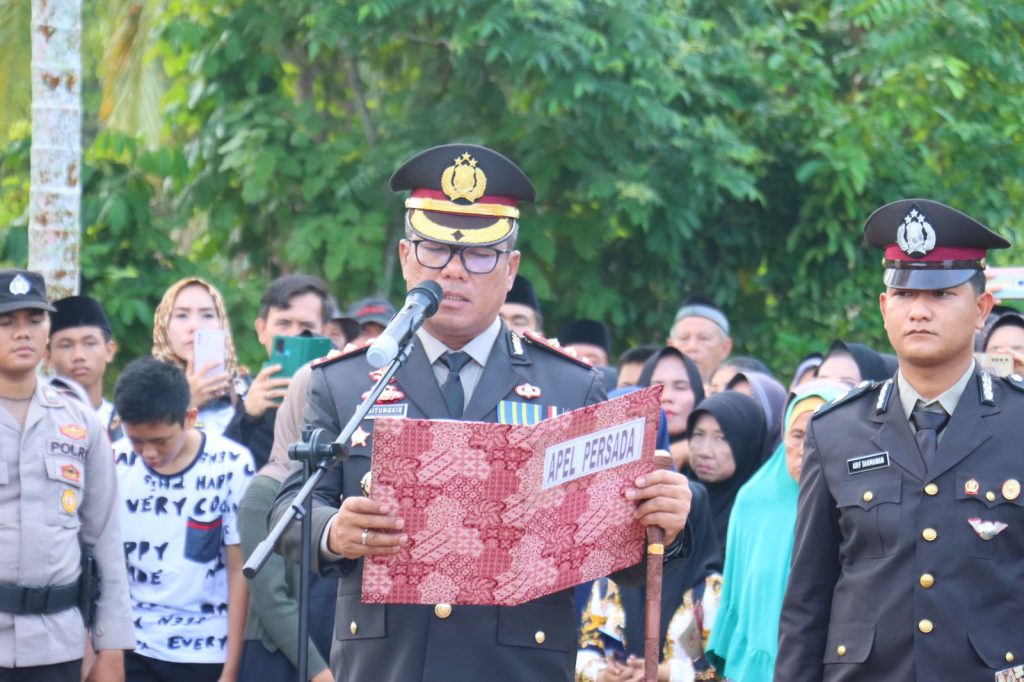 Kapolres BS Jadi Irup Apel Persada Pemakaman Ipda Dodi Heriyansyah