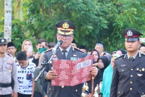 Kapolres BS Jadi Irup Apel Persada Pemakaman Ipda Dodi Heriyansyah