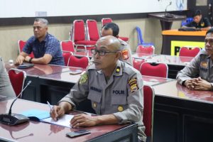 Kapolres Hadiri rapat Verifikasi Data Gugus Tugas Kota Layak Anak (KLA) Kabupaten Bengkulu Selatan