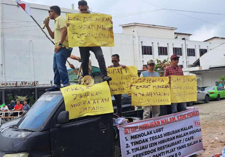 Tempat Hiburan Malam Didemo, Masyarakat Minta Pemda Bungo Bertindak Tegas