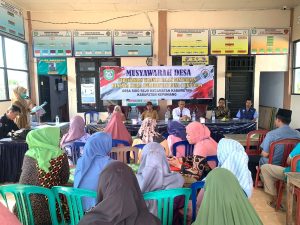 Gelar Musyawarah RKPdes 2024, Ini Harapan Kades Sidorejo