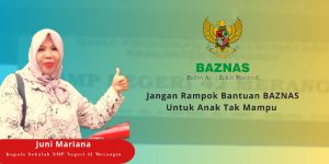 Kepsek SMPN 42 Diduga Tilap Bantuan BAZNAS, Untuk Murit Yang Tidak Mampu